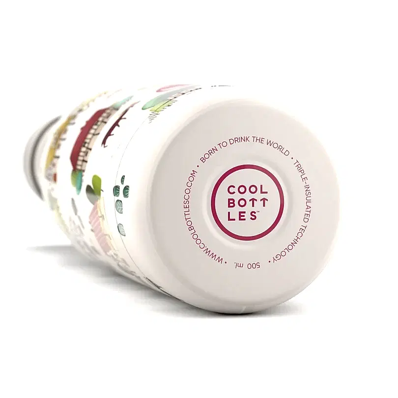 Cool Bottles Paslanmaz Çelik Suluk - The Kids Bottle Tudor Village 500 ml - Görsel 3