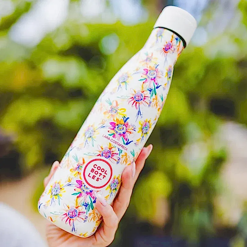 Cool Bottles Paslanmaz Çelik Suluk - The Kids Bottle Secret Blossoms 500 ml - Görsel 5