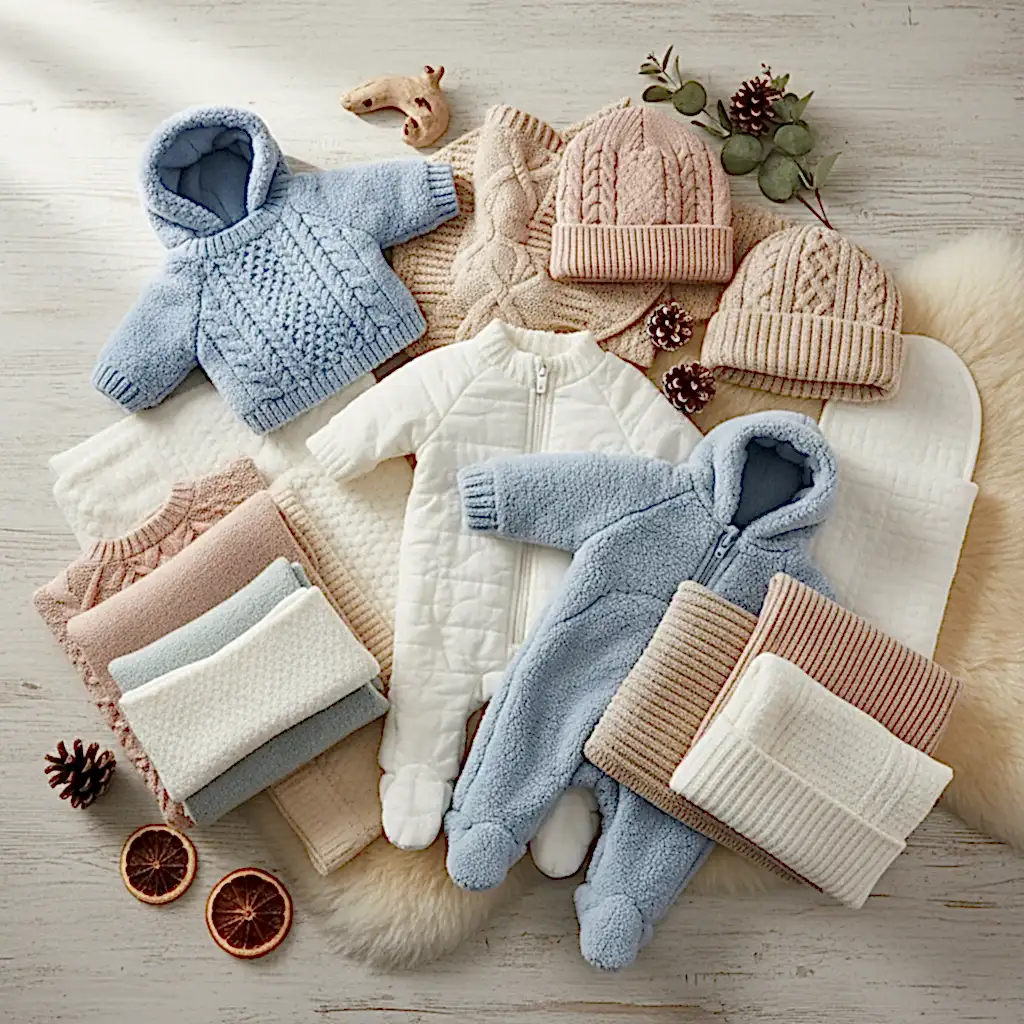 Kışlık Bebek ve Çocuk Giyiminde Hangi Kumaşları Tercih Etmeli?