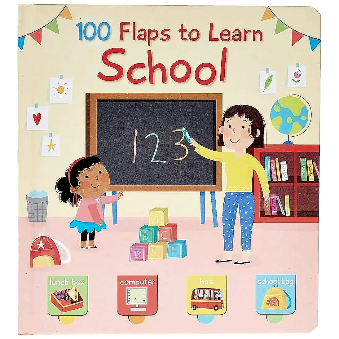 Yoyo 100 Flaps To Learn: School - Kitap