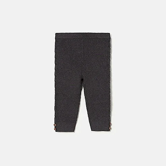 Mayoral Kışlık Kız Bebek Örme Triko Tayt Pantolon Gri