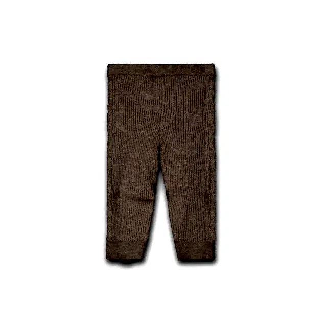 Mayoral Kışlık Kız Bebek Örme Triko Tayt Pantolon Bej