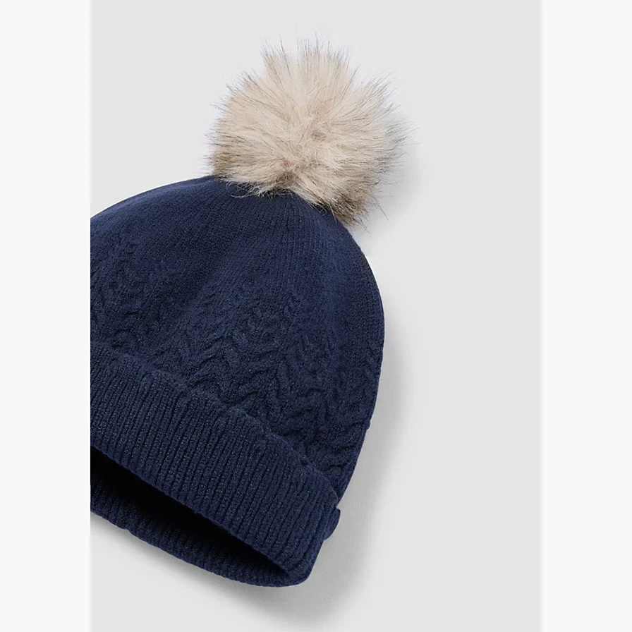 Mayoral Kışlık Kız Örme Bere Lacivert