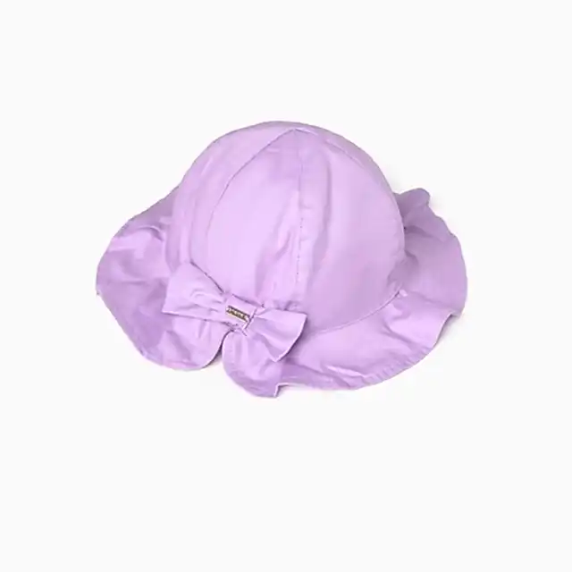 Mayoral Yazlık Kız Bebek Gabardin Şapka Lila