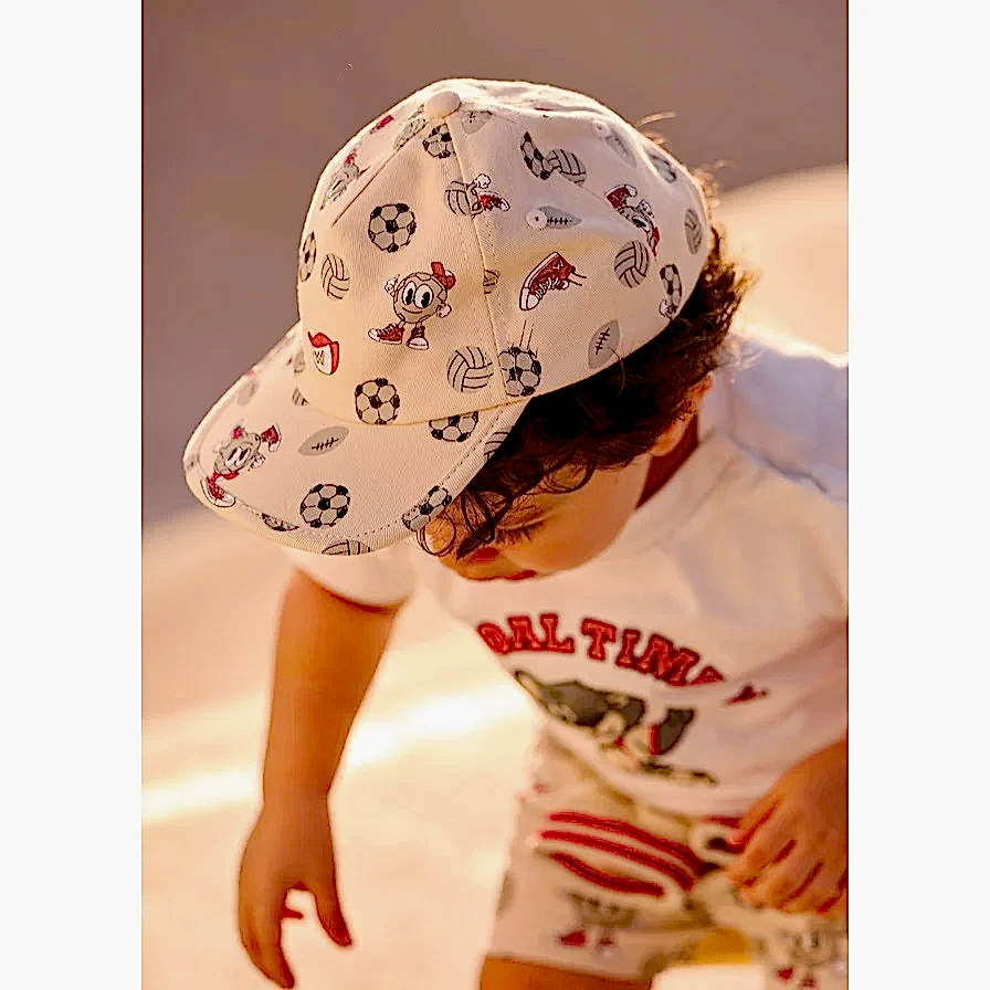 Mayoral Yazlık Erkek Bebek Şapka Bej