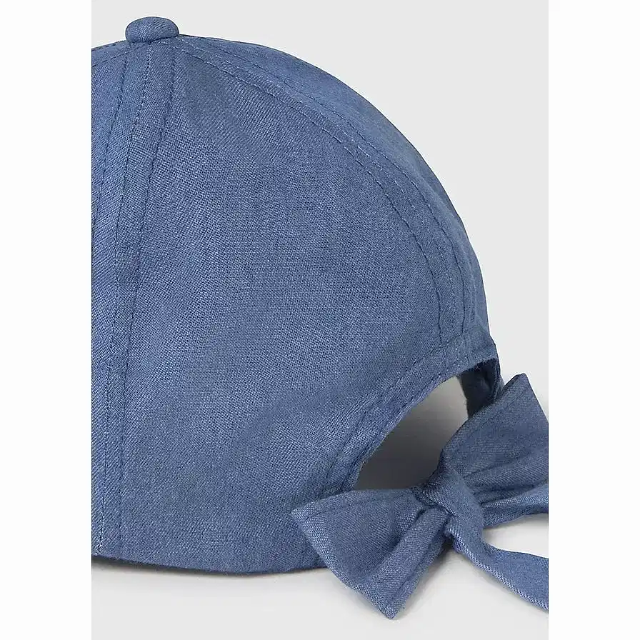 Mayoral Yazlık Kız Bebek Şapka Lacivert