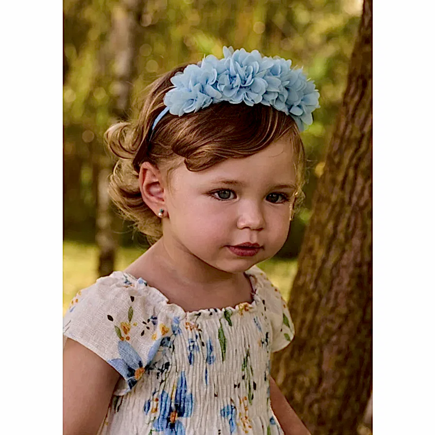 Mayoral Kız Bebek Saç Bandı Mavi