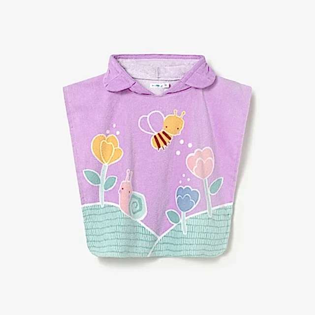 Mayoral Yazlık Bebek Plaj Panço Havlu Lila