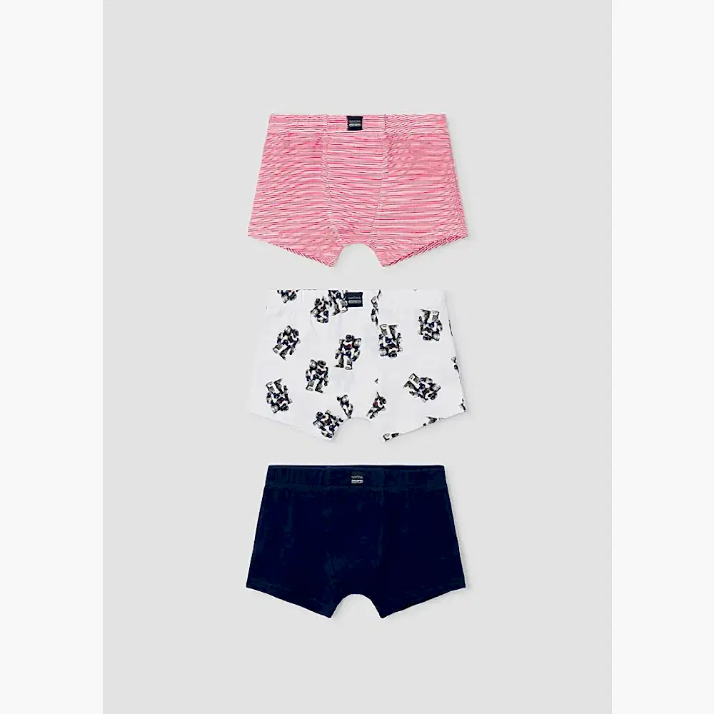 Mayoral Erkek Boxer Külot 3'lü Set Kırmızı