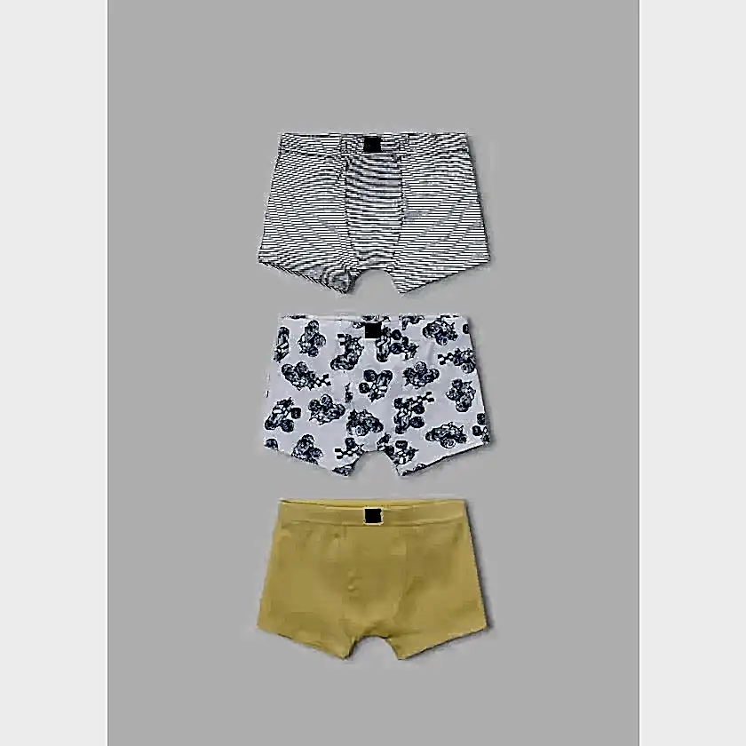 Mayoral Erkek Boxer Külot 3'lü Set Sarı