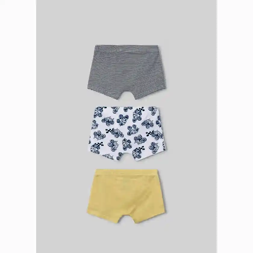 Mayoral Erkek Boxer Külot 3'lü Set Sarı