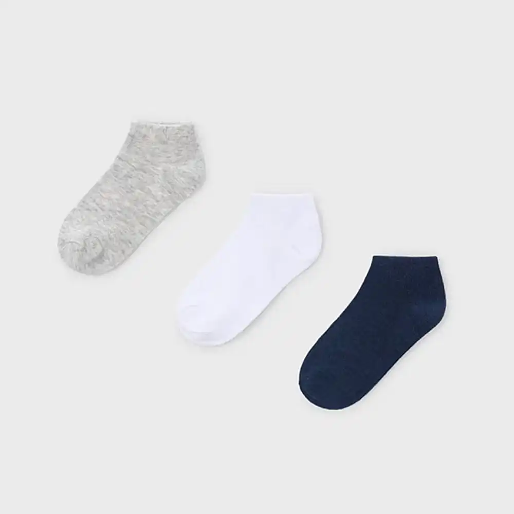 Mayoral Yazlık Erkek Kısa Çorap 3'lü Set Lacivert