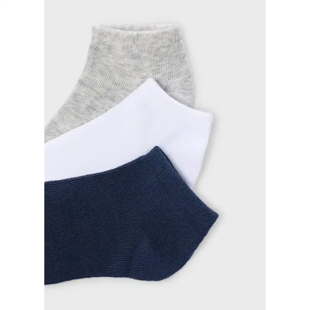 Mayoral Yazlık Erkek Kısa Çorap 3'lü Set Lacivert