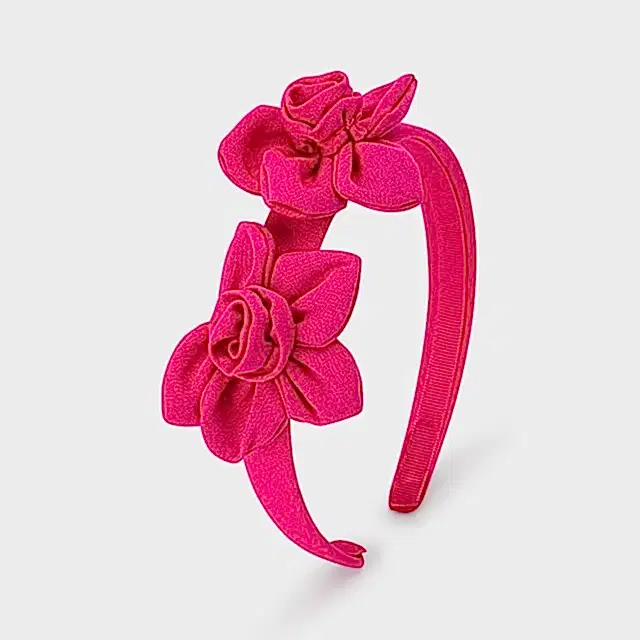 Mayoral Kız Çiçekli Saç Bandı Kırmızı