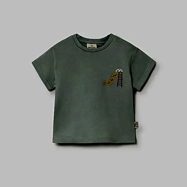 Mayoral Yazlık Bebek Kısa Kol T-shirt Yeşil