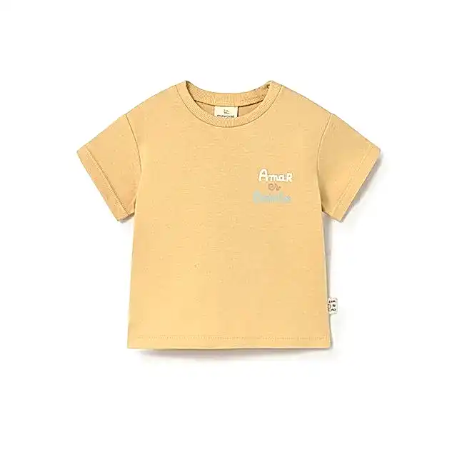 Mayoral Yazlık Bebek Kısa Kol T-shirt Sarı