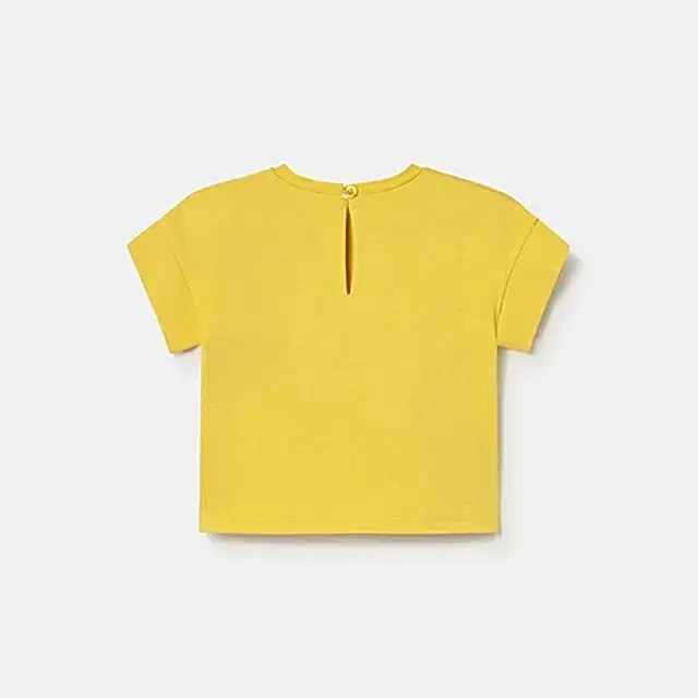 Mayoral Yazlık Kız Bebek Kısa Kol T-shirt Sarı