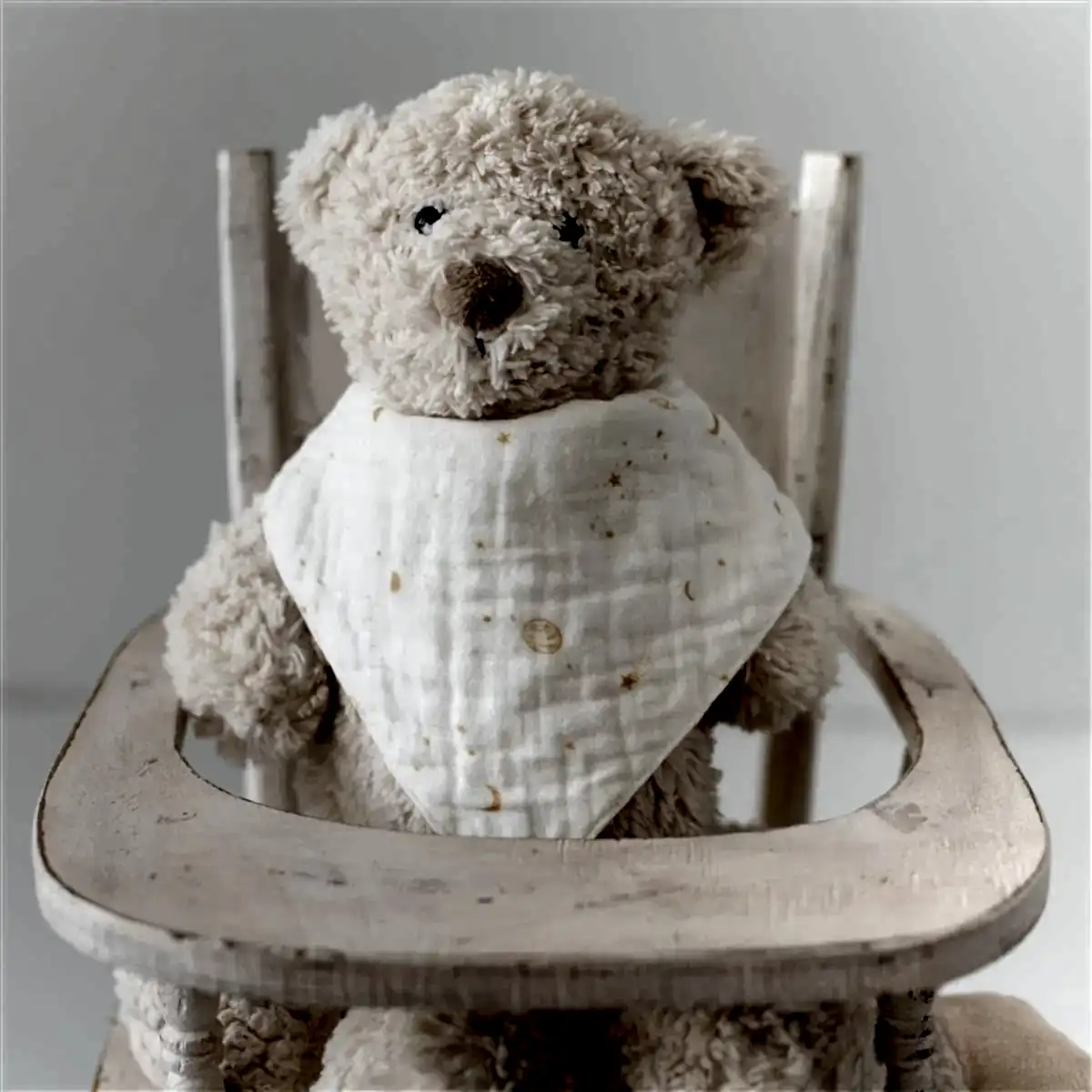 Mama Yoyo Organik Müslin Çift Kat Mama Önlüğü - Samanyolu