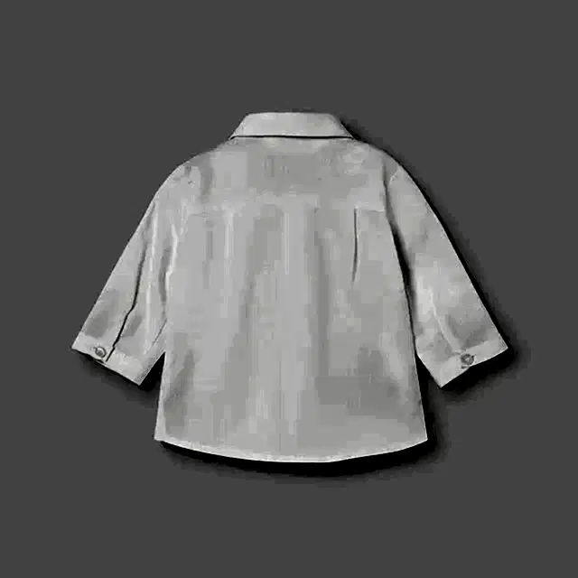 Mayoral Yazlık Erkek Bebek Gömlek Papyon Set Beyaz