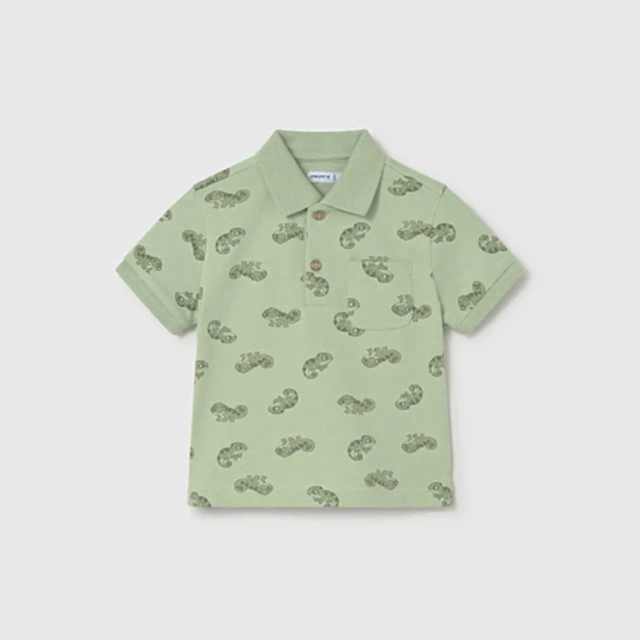 Mayoral Yazlık Erkek Bebek Polo Kısa Kol T-shirt Yeşil