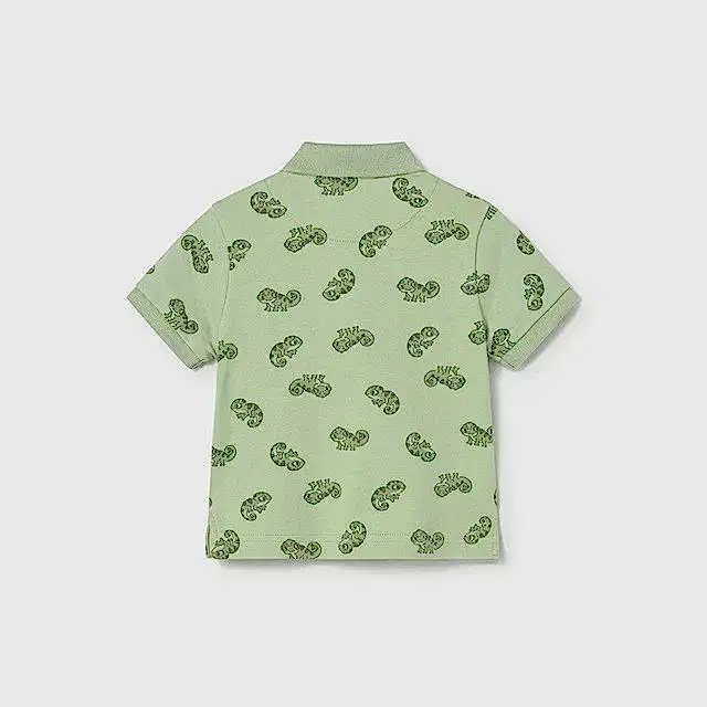 Mayoral Yazlık Erkek Bebek Polo Kısa Kol T-shirt Yeşil