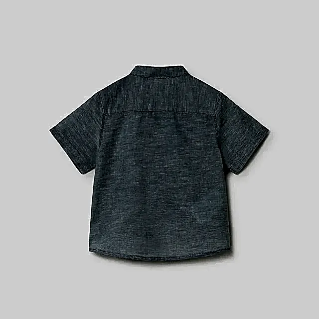 Mayoral Yazlık Erkek Bebek Kısa Kol Gömlek Yeşil