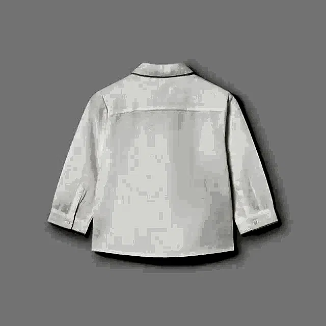 Mayoral Yazlık Erkek Bebek Uzun Kol Gömlek Papyon Set Ekru