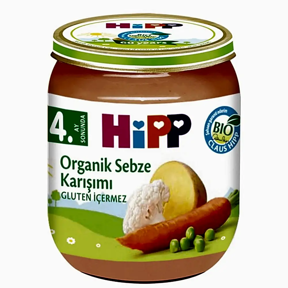 Hipp Organik Sebze Karışımı 125 gr STD