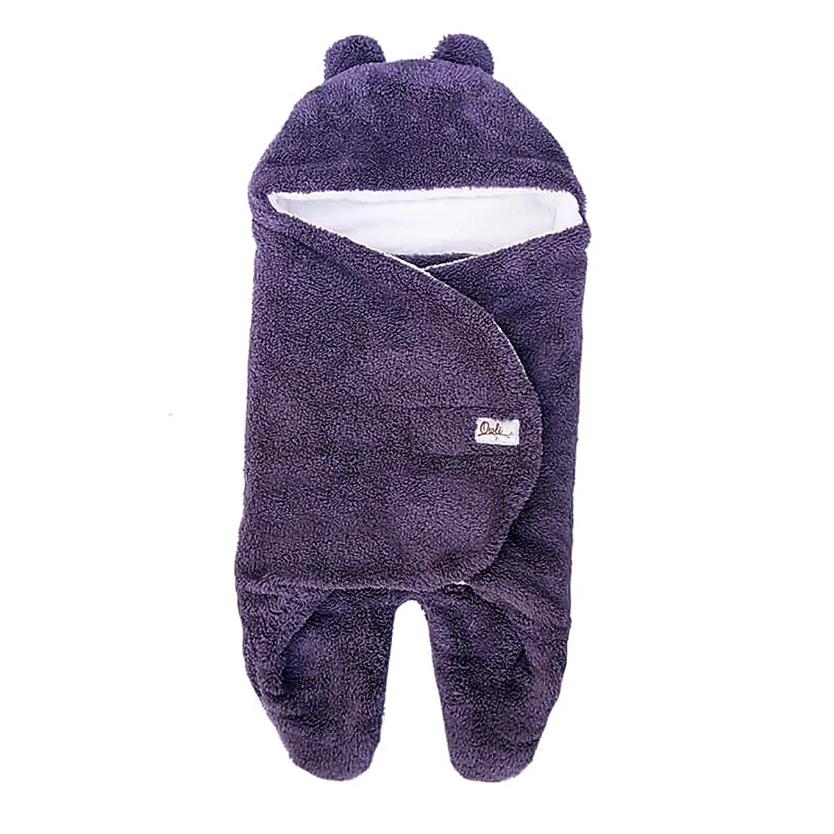 Owli Dış Kundak Mor 0-6 Ay Mor