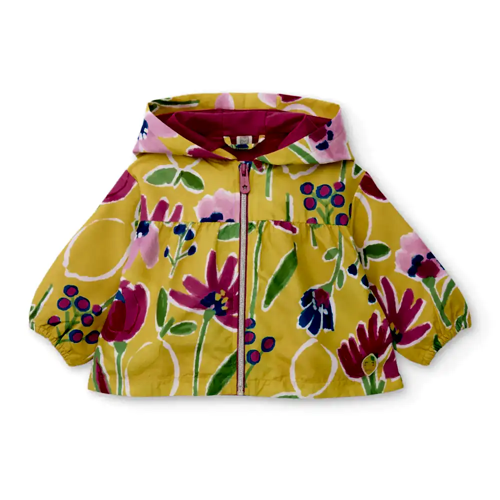 Tuc Tuc Kız Bebek Yağmurluk Sarı