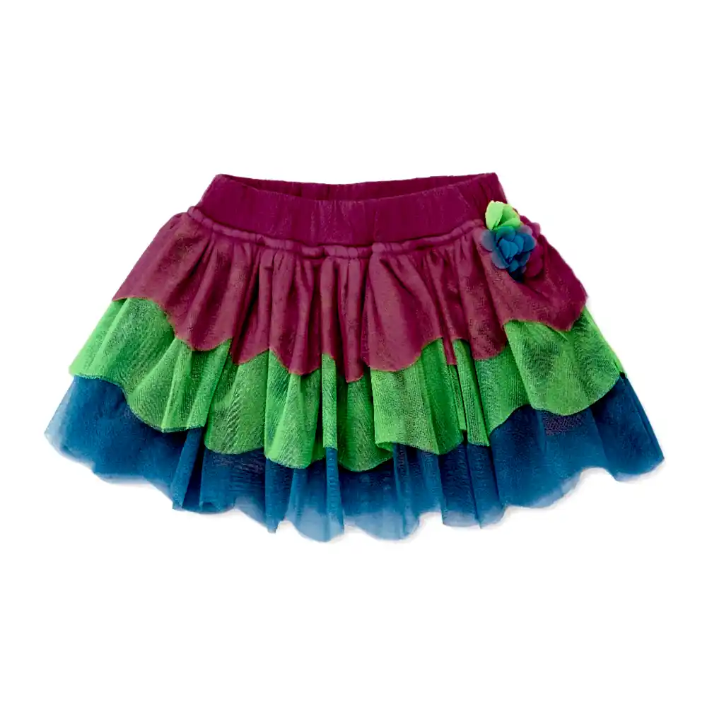 Tuc Tuc Yazlık Kız Bebek Etek Pembe