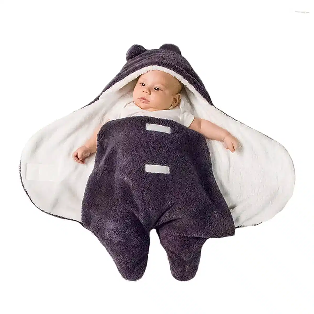 Owli Dış Kundak Mor 0-6 Ay Mor