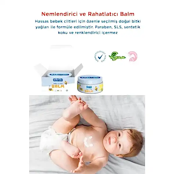 Babyton Rahatlatıcı ve Besleyici Balm 50 ml - Bakım Ürünleri - Görsel 2