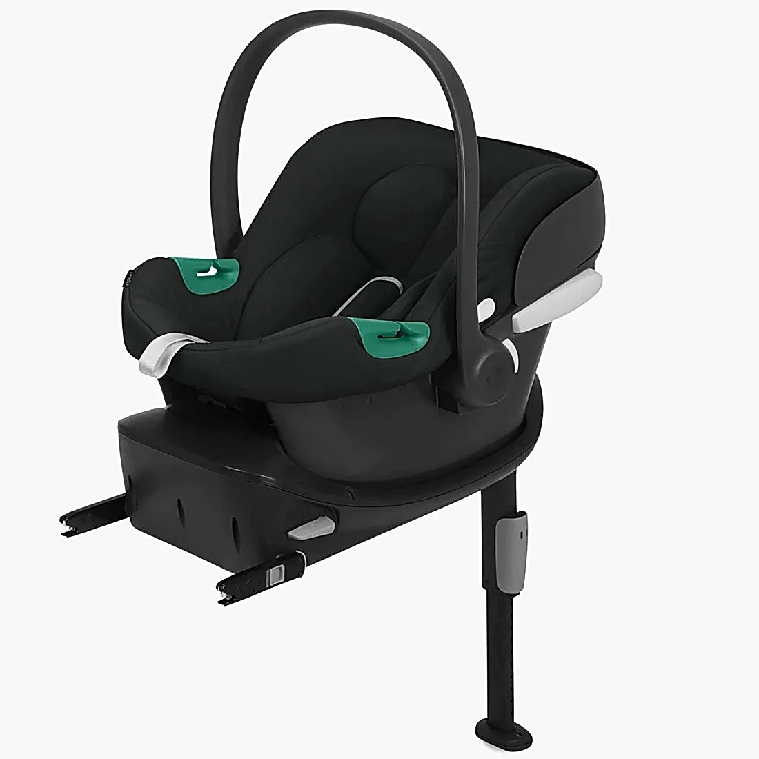 Cybex Aton B2 iSize Bazalı Ana Kucağı 0-13 kg Volcano Black - Oto Koltuğu