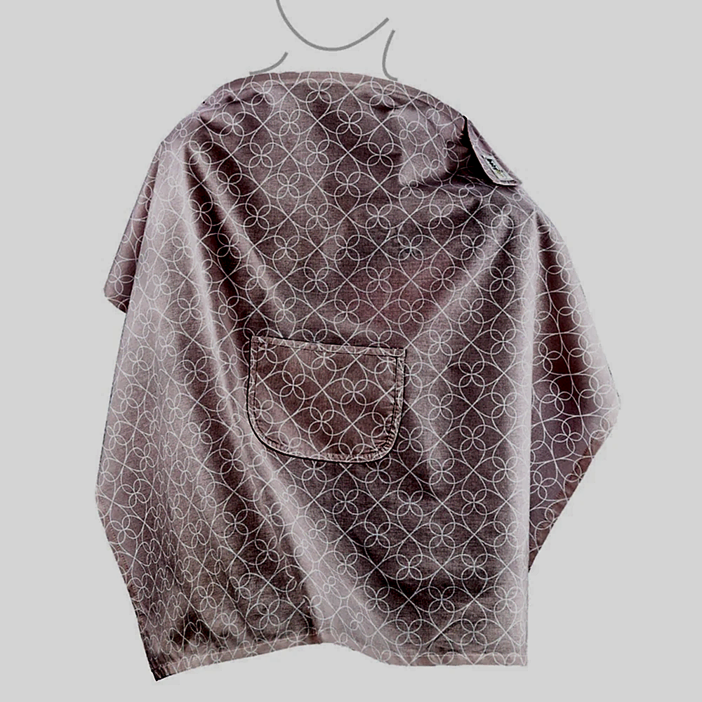 Baby Jem Babyjem Büyük Cepli Anne Emzirme Önlüğü Pembe