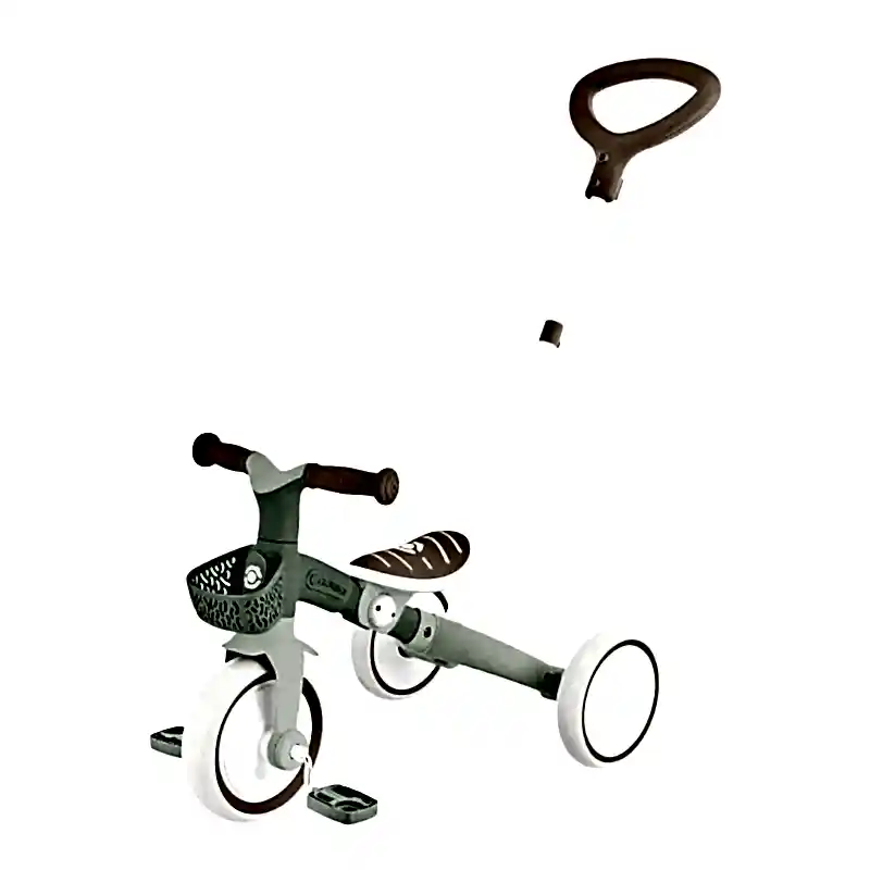 Globber Learning Trike 3in1 Plus Bisiklet - Pastel Yeşil