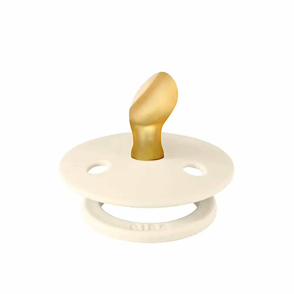 Bibs Colour Anatomik Damaklı Emzik- Ivory 6-18 Ay Krem - Emzik ve Aksesuarları - Görsel 2