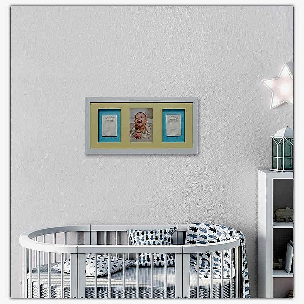 Baby Memory Prints Trio Çerçeve Beyaz STD - Dekorasyon