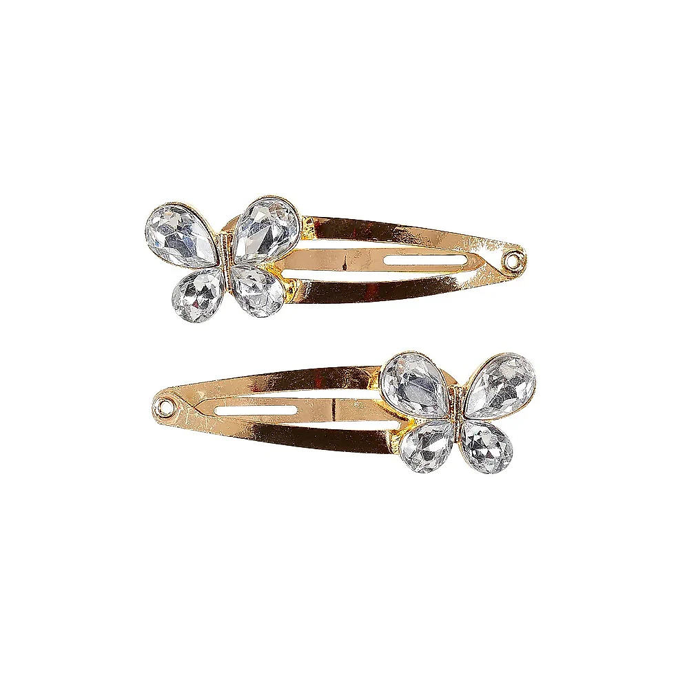 Souza Taşlı Kelebek Klipsli Toka