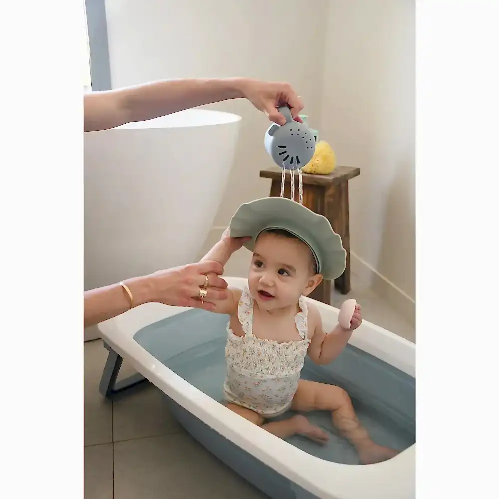 Beaba Silikon Başlık Siperi, Misty Green - Banyo Ürünleri - Görsel 2