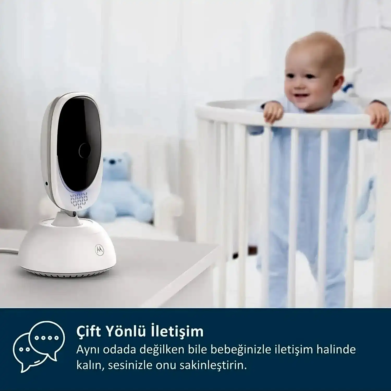 Motorola VM75 5 İnç LCD Ekran Bebek Kamerası