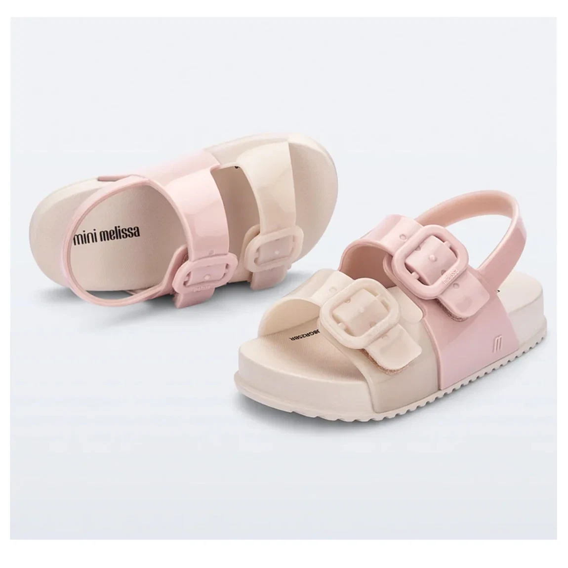 Mini Melissa Cozy Bebek Sandaleti Pembe