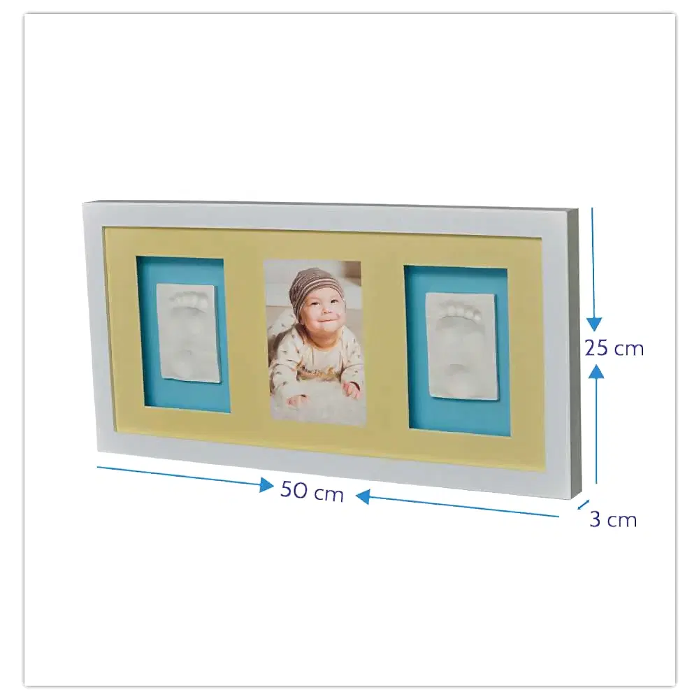 Baby Memory Prints Trio Çerçeve Beyaz STD - Dekorasyon - Görsel 2