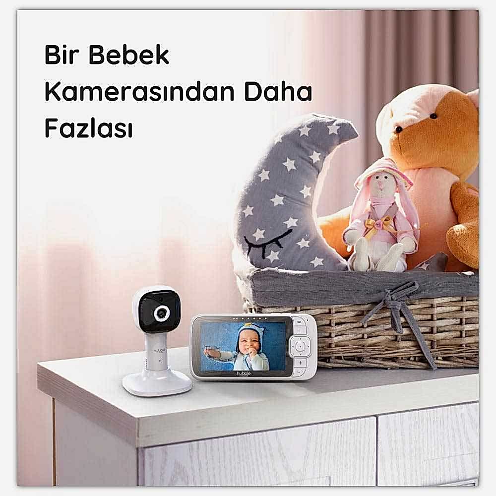 Hubble Nursery Pal Cloud Wifi-Connect 5’’ Dijital Ekranlı Bebek Kamerası