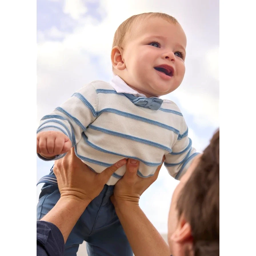 Mayoral Yazlık Erkek Bebek Kazak Mavi