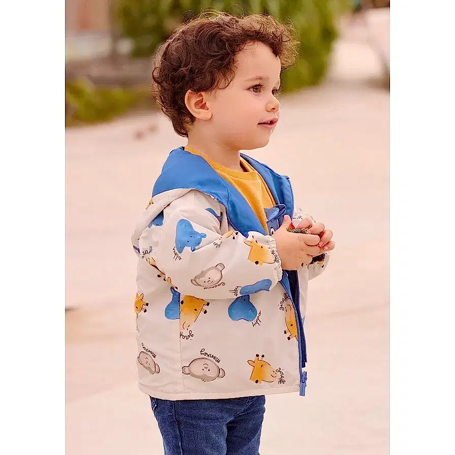 Mayoral Yazlık Erkek Bebek Çift Taraflı Rüzgarlık Mavi