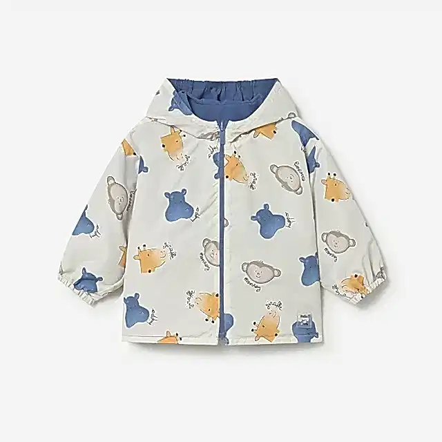 Mayoral Yazlık Erkek Bebek Çift Taraflı Rüzgarlık Mavi