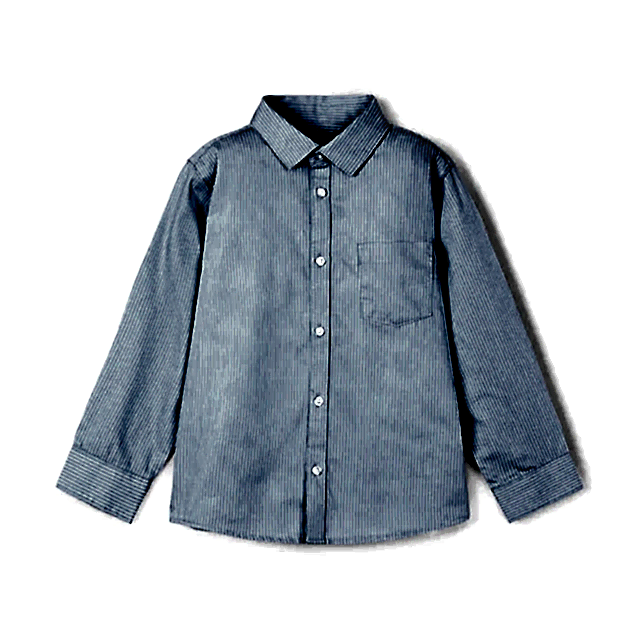 Mayoral Kışlık Erkek Basic Uzun Kol Gömlek Mavi