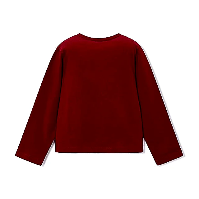 Mayoral Kışlık Kız Basic Uzun Kol T-shirt Kırmızı