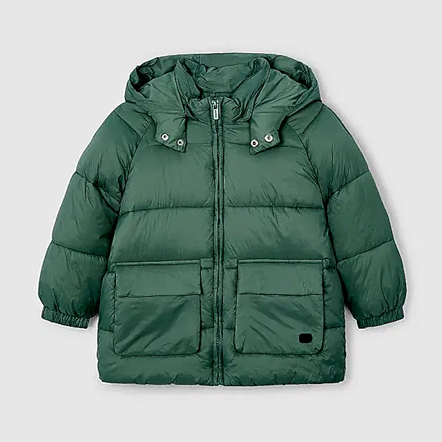 Mayoral Kışlık Erkek Basic Anorak Mont Yeşil